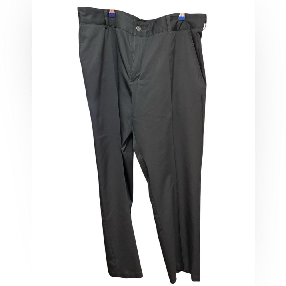 ADIAS men’s size 36/32 black Climalite‎ Golf Pants, flat front